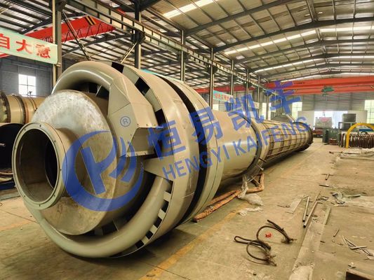 Automated Coconut Shell Carbonization Furnace 8-10T/D Kapasitas dengan Kontrol PLC Sistem Keamanan