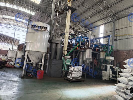 25KG-3t Packing Range Granular Packing Machine Dengan Sistem Kontrol PLC